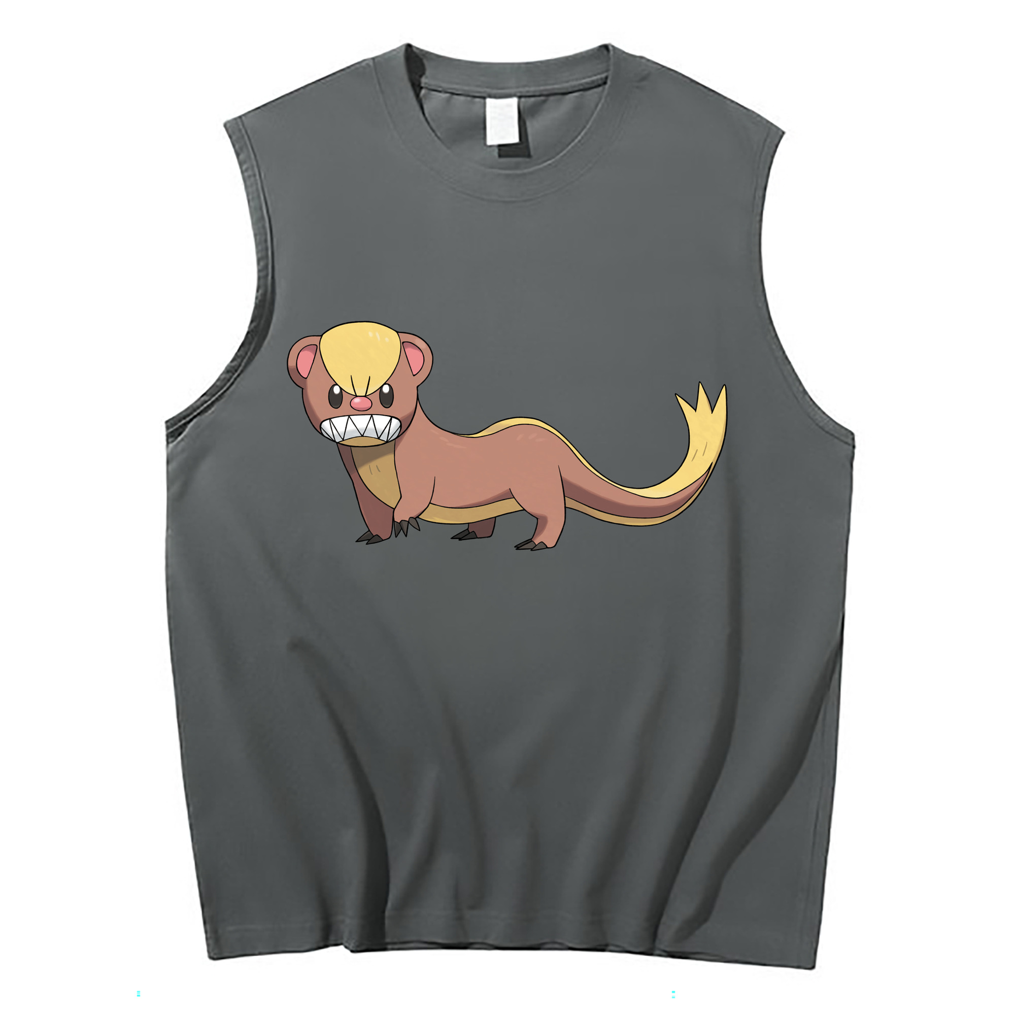 （画像用） ポケットモンスター Pokémon コットン100％タンクトップ（フロントプリント）